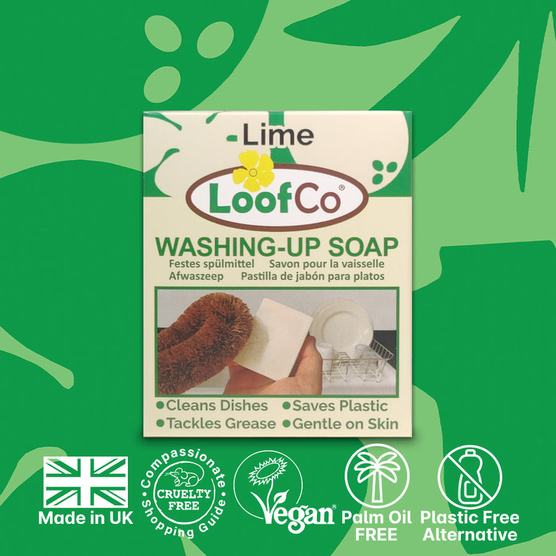 Washing-Up Soap - Lime (Palm Oil Free)