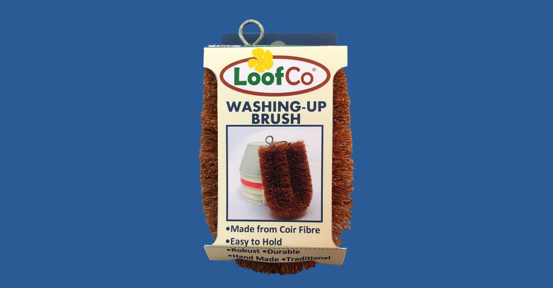 LoofCo Coconut Fibre Scrubbing Brush 