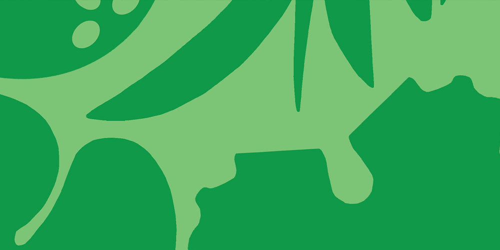 LoofCo brand green abstract background
