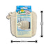 LoofCo Cleaning Pad 2-Pack in packaging on white background with measurements