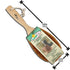 LoofCo Gardener's Brush in packaging on white background with measurements