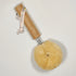 LoofCo Non Stick Pan Brush with sisal fibres with wooden handle  on a light white background