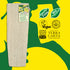 LoofCo Whole Loofah with a label on a green and yellow background, featuring sustainability certifications.