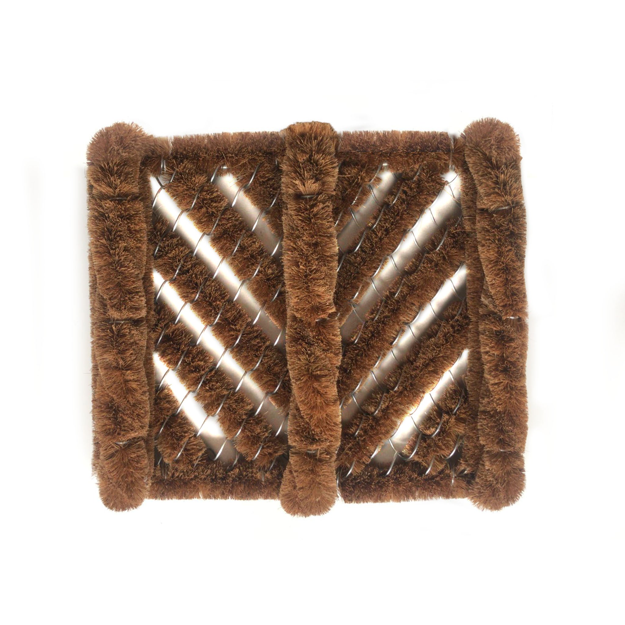 LoofCo Boot Mat | Natural Coconut Coir Boot Scraper Mat | Plastic Free