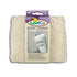 LoofCo Body Loofah, in packaging on white background-natural  body sponge with cotton loop for  bath or shower.