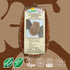 LoofCo Outdoor Scrubbing Brush in packaging on brown background with sustainability icons