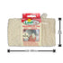 LoofCo Washing-Up Pad 2-Pack in packaging on white background with measuerments